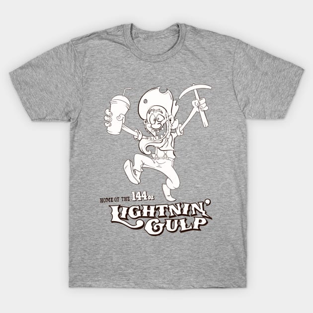 Lightning Gulp T-Shirt by TeapotGhost